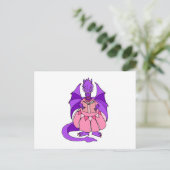 Storytime Dragon Postkarte (Stehend Vorderseite)
