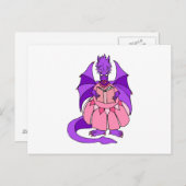 Storytime Dragon Postkarte (Vorne/Hinten)