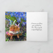 Storytime Fairy Garden Grußkarte Karte (Innenseite)