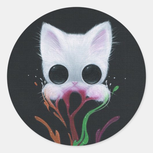 Storytime Runder Aufkleber (Vorderseite)