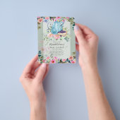 Storytime Tea Party Kinderdusche Einladungen Flyer (Gruppe)