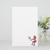 Stoß Briefpapier (Stehend Vorderseite)