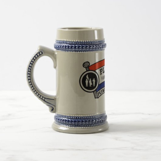 Stoßdämpfer-Aufkleber-Mit-Spieler Stein Bierglas (Links)