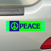 STOSSDÄMPFER peace3 Autoaufkleber (Auf Auto)