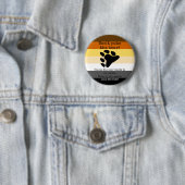 Stoßen Sie nicht den Bären! Button (Beispiel)