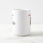 Stoßen Sie nicht den Bären Kaffeetasse (Mittel)