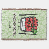 Stoßen Sie Salatessstäbchen aku roher Fische Decke (Vorderseite)