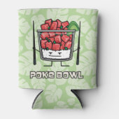 Stoßen Sie Salatessstäbchen aku roher Fische Dosenkühler (Vorderseite)