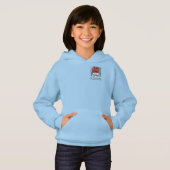 Stoßen Sie Salatessstäbchen aku roher Fische Hoodie (Vorne ganz)