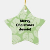 Stoßen Sie Salatessstäbchen aku roher Fische Keramik Ornament (Hinten)