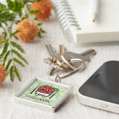 Stoßen Sie Salatessstäbchen aku roher Fische Schlüsselanhänger (Seite)