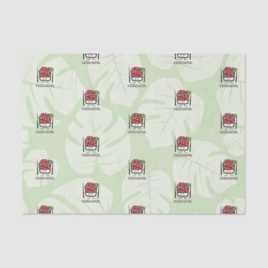 Stoßen Sie Salatessstäbchen aku roher Fische Seidenpapier (Vorderseite)