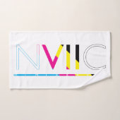 Stoßfänger [CMYK] Badhandtuch Set (Handtuch)