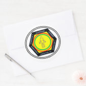 Stoßfänger/Fensteraufkleber Alle Generationen Runder Aufkleber (Umschlag)