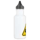 Stoßgefahr Edelstahlflasche (Links)