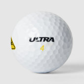 Stoßgefahr Golfball (Logo)