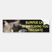 Stoßkatze passt HECKKLAPPE 15 auf Autoaufkleber (Vorne)