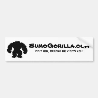 Stoßsticker-SumoGorilla.com Autoaufkleber