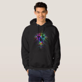 Stoßzähne (mit Kapuze Sweatshirt) Hoodie (Vorne ganz)