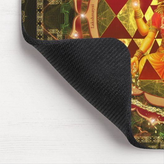 Stotram auf Devi Lakshmi - Shri Yantra- Mousepad (Ecke)