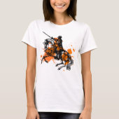 Stoughton Black Knights Splash Ladys T-Shirt (Vorderseite)