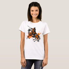 Stoughton Black Knights Splash Ladys T-Shirt