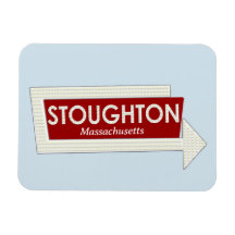 Stoughton Massachusetts Erinnerungen Magnet