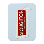 Stoughton Massachusetts Erinnerungen Magnet (Vertikal)