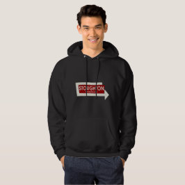 Stoughton Massachusetts Erinnerungen Sign Hoodie