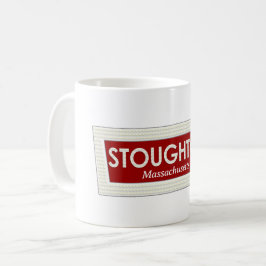 Stoughton Massachusetts Erinnerungen Tasse