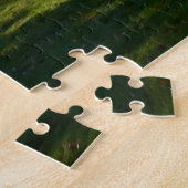 Stourhead Lake, Aussicht auf das Pantheon. Puzzle (Seite)