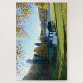 Stourhead Lake, Aussicht auf das Pantheon. Puzzle (Vertikal)