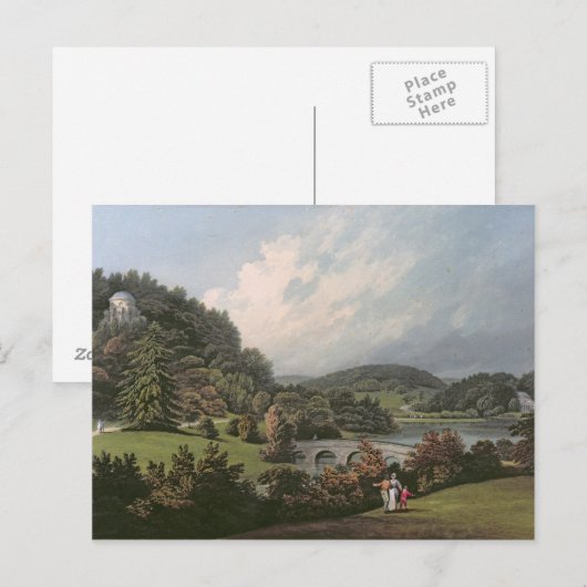 Stourhead Postkarte (Vorne/Hinten)
