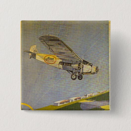 Stout Airlines Button (Vorderseite)