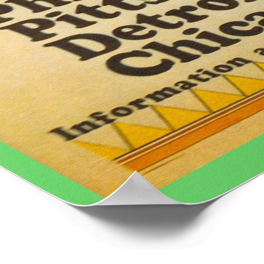 Stout Airlines Poster (Ecke)