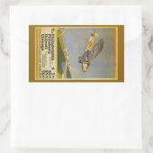 Stout Airlines Rechteckiger Aufkleber (Tasche)