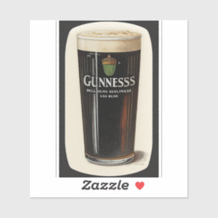 Stout-Farbe Aufkleber