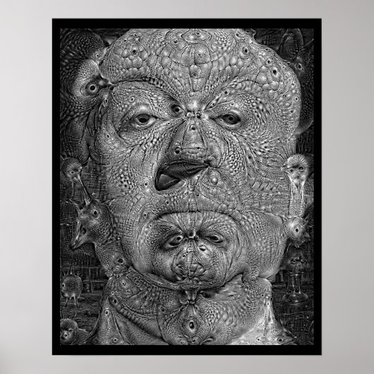 Stout Film Director Deep Dream Poster (Vorne)