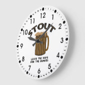 Stout Große Wanduhr (Winkel)