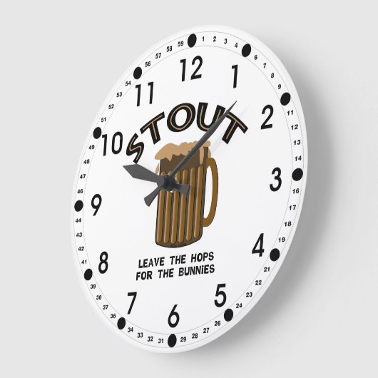 Stout Große Wanduhr (Winkel)