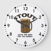 Stout Große Wanduhr (Vorderseite)