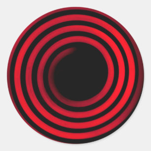 Stove Coils Runder Aufkleber