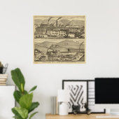 Stove-Gießerei, Fitnessshops Poster (Heimbüro)