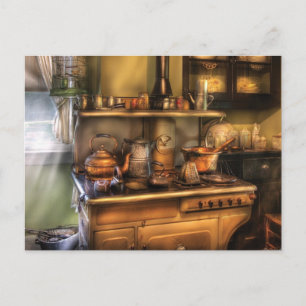 Stove - Was ist zum Abendessen? Postkarte