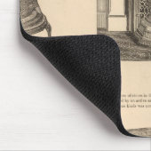 Stove Works, Albany, New York Mousepad (Ecke)