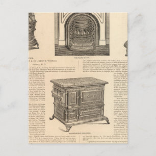 Stove Works, Albany, New York Postkarte
