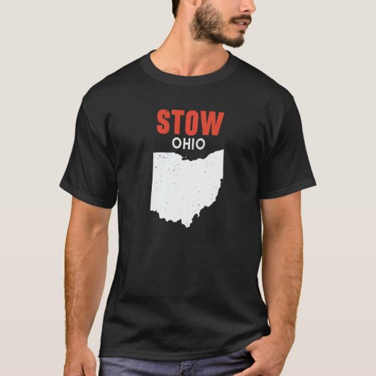 STOW Ohio USA State America Travel Ohioan   T-Shirt (Vorderseite)