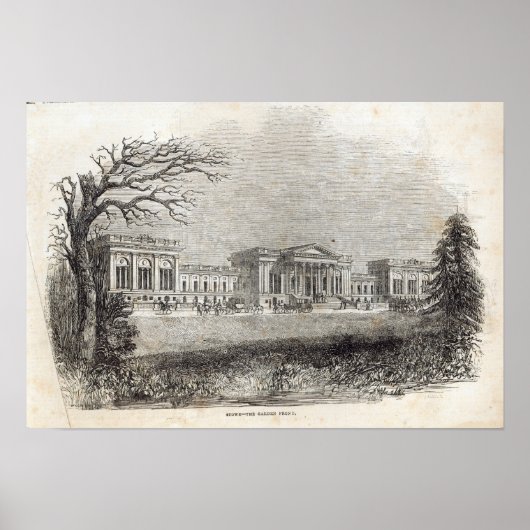 Stowe - die Gartenfront Poster (Vorne)