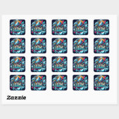 Stowe Ski Stickers (Set von 20) (Blatt)