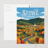 Stowe USA Postkarte (Vorne/Hinten)